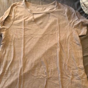 Lavender Choker Tee